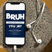 BRUH | Doe je mee? Verjaardag Kaart