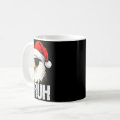 Bruh Eagle Christmas Funny Xmas For Mens Boys  Koffiemok (Voorkant links)