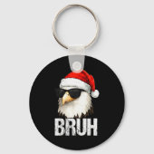 Bruh Eagle Christmas Funny Xmas For Mens Boys  Sleutelhanger (Voorkant)