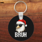 Bruh Eagle Christmas Funny Xmas For Mens Boys  Sleutelhanger (Voorkant)