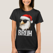 Bruh Eagle Christmas Funny Xmas For Mens Boys T-shirt (Voorkant)