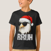 Bruh Eagle Christmas Funny Xmas For Mens Boys  T-shirt (Voorkant)