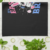 Bruh Easter Bunny Gamer Gaming Videogames Mannen B Theedoek (Gevouwen)