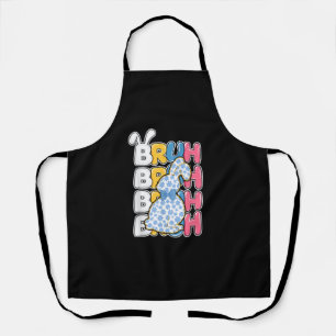 Bruh Easter voor Teen Boys Kinder Funny Happy East Schort