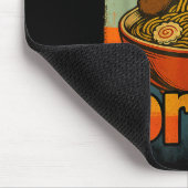 Bruh Ferret Eating Japanese Ramen Noodles Gift Men Muismat (Hoek)