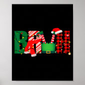 Bruh Funny Christmas For Kids Boys Bruh Xmas Light Poster (Voorkant)