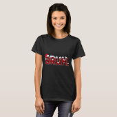 Bruh Funny Christmas Plaid Teens Boys Kids Xmas Pa T-shirt (Voorkant volledig)