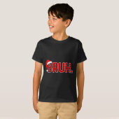 Bruh Funny Christmas Red Plaid Teens Boys Kids Xma T-shirt (Voorkant volledig)