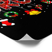 Bruh Funny Saying Christmas Shirts Teens Boys Xmas Poster (Hoek)