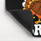 Bruh Funny Thanksgiving Turkey Gobble Boys Girls K Muismat (Hoek)