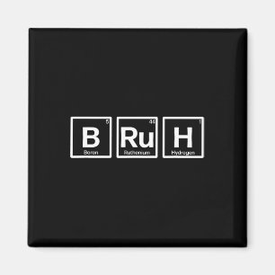 Bruh Gamer Slang Meme Ontwerp Magneet