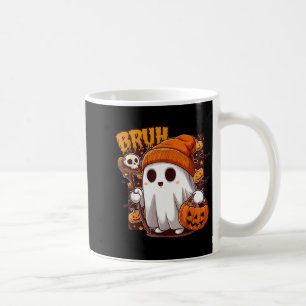 Bruh Geest Gelukkig Halloween Trick Or Treat Pompo Koffiemok