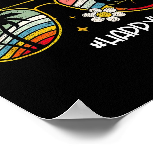 Bruh Gelukkig Laatste Dag van School Einde van Sch Poster (Hoek)