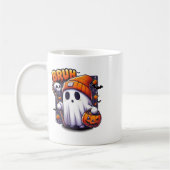 Bruh Ghost Halloween Schattigee Ghost Trick or tre Koffiemok (Links)