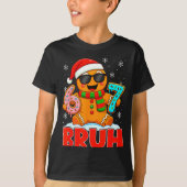 Bruh Gingerbread Six Seven 67 Ice Cream Drip Chris T-shirt (Voorkant)