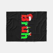 Bruh Grappig Gezegde Bro Tiener Jongens Kinder Ker Fleece Deken (Voorkant (Horizontaal))