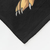 Bruh Groundhog Holding Football Game Day Funny Spo Fleece Deken (Hoek)