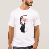 Bruh Grunge esthetisch T-shirt (Voorkant)