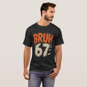 Bruh Halloween 67 Meme T-shirt (Voorkant volledig)