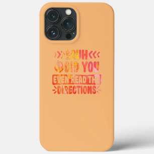 Bruh Heb Je De Instructies Gelezen Tie Dye Case-Mate iPhone Case