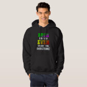 Bruh heeft je zelfs de richting van de lerarenstud hoodie (Voorkant volledig)