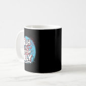 Bruh Het is 4 Juli Grappig Koel 4 Juli US FL Koffiemok (Voorkant links)