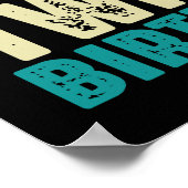 Bruh Het is de verjaardag van mijn tweeling  Funny Poster (Hoek)