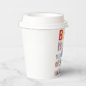 Bruh, het is mijn 100ste schooldag papieren bekers (Rechts)