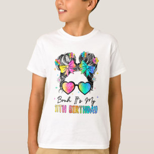 Bruh Het is mijn 11e verjaardag 11 jaar oude 11e v T-shirt
