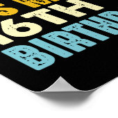 Bruh Het is mijn 16e verjaardag 16 jaar oude verja Poster (Hoek)