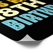 Bruh Het is mijn 18e verjaardag 18 jaar oud Grappi Poster (Hoek)