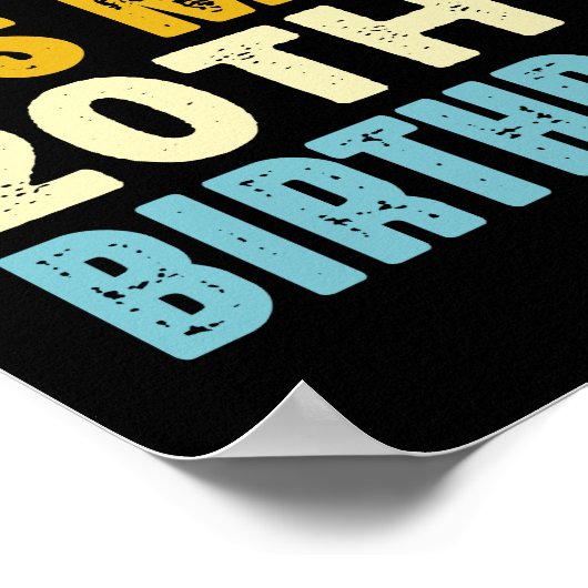 Bruh Het is mijn 20ste verjaardag Vrouwen Mannen G Poster (Hoek)