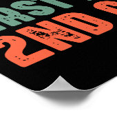 Bruh, het is mijn eerste dag van de 2e klas terug  poster (Hoek)