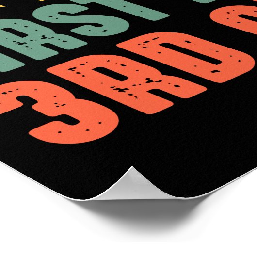 Bruh, het is mijn eerste dag van de 3e klas terug  poster (Hoek)