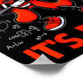 Bruh Het Is Pi Dag 3.14 Symbool Wiskunde Voor Kind Poster (Hoek)