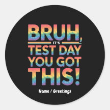 Bruh Het Is Toetsdag Je Krijgt Dit Leraar Student