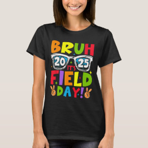 Bruh Het is Velddag Leraar Jongens Meisjes Kindere T-shirt