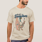 Bruh Het Is Zomer Eend T-shirt (Voorkant)