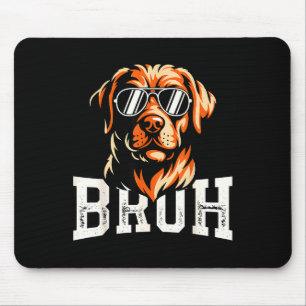Bruh hond meme grappige labrador retriever muismat