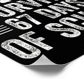 Bruh I Survived 67 Days Of School Teachers Kids Si Poster (Hoek)