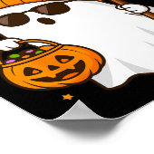Bruh ik bedoel Boo Trick or treat Halloween Ghost  Poster (Hoek)