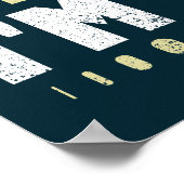 Bruh Ik ben 10 Tiende Verjaardagsfeest  Meisje Jon Poster (Hoek)