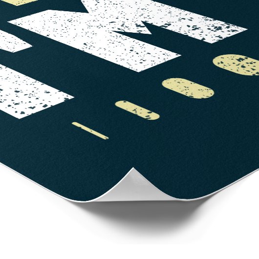 Bruh Ik ben 10 Tiende Verjaardagsfeest  Meisje Jon Poster (Hoek)