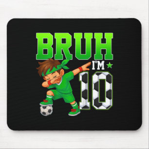 Bruh ik ben 10 Voetbal 10e verjaardagsfeestje Jong Muismat