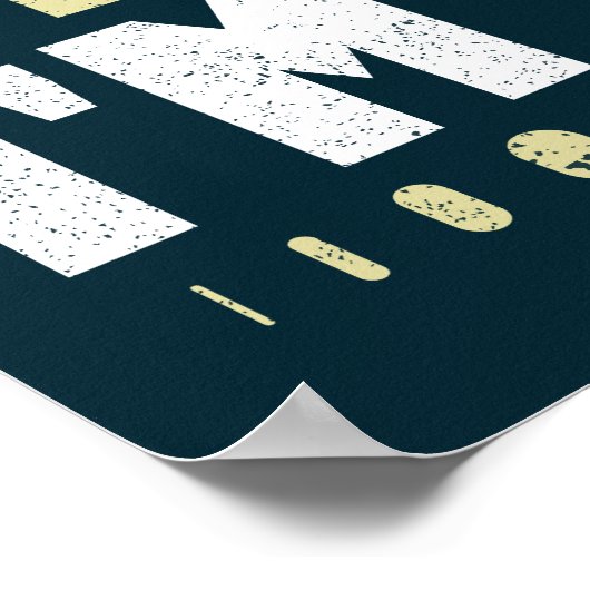 Bruh Ik ben 11 Elfde Verjaardag Funny Girl Boy Poster (Hoek)