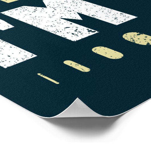 Bruh Ik ben 12 Twaalfde Verjaardag Meisjes Jongens Poster (Hoek)