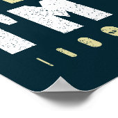 Bruh Ik ben 13 Grappige 13e Verjaardag Party Girl  Poster (Hoek)