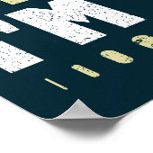 Bruh Ik ben 16 jaar oud Meisje Jongen Verjaardagsf Poster (Hoek)