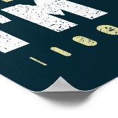 Bruh ik ben 17 jaar oude meisje jongen 17e verjaar poster (Hoek)