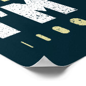 Bruh Ik ben 18 18e Verjaardag Meisjes Jongens Acht Poster (Hoek)